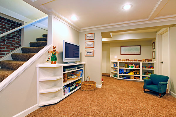 Basement Finishing Adds More Living Space And Increase market Value