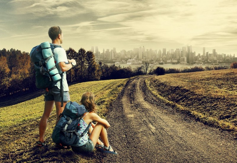 Traveling Lets The Innocent Self Of Mankind Set Free Amidst Nature