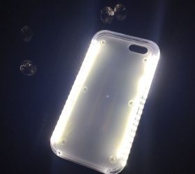 affordable selfie light phone case